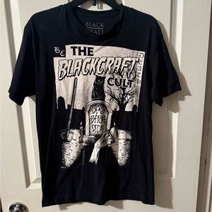 BlackCraft Graphic Tee in Black and White